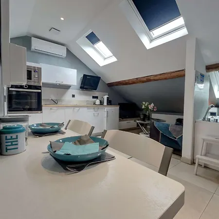 Nid Bien-etre Sous Les Toits - Jacuzzi, Sauna Et Ambiance Cocooning Реймс