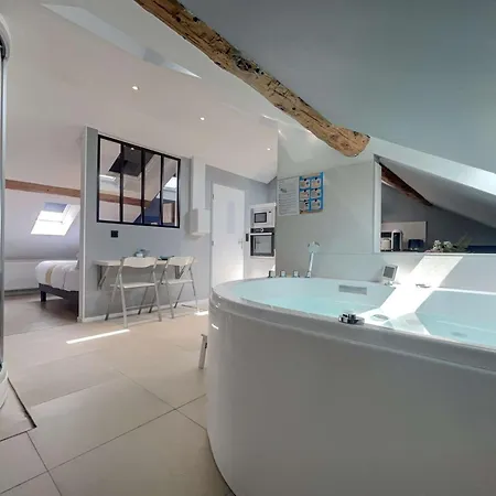 Nid Bien-etre Sous Les Toits - Jacuzzi, Sauna Et Ambiance Cocooning