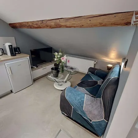 Апартаменты Nid Bien-etre Sous Les Toits - Jacuzzi, Sauna Et Ambiance Cocooning